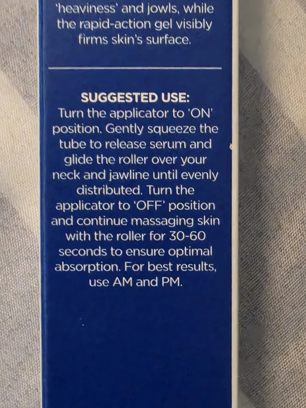 Beverly Hills MD Rapid Lift Advanced Neck Serum — Cream